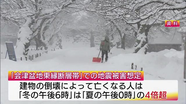 積雪で通行困難 生き埋めになった人の救助にも支障
