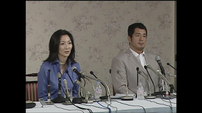 向井亜紀さんと髙田延彦さん