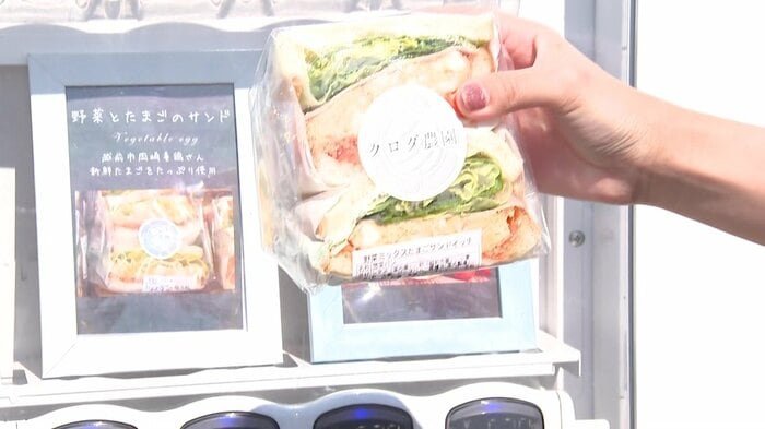 自販機で買えるサンドイッチ