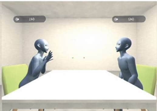 VRアバターによる対話 ※イメージ(出典:東京都市大学)