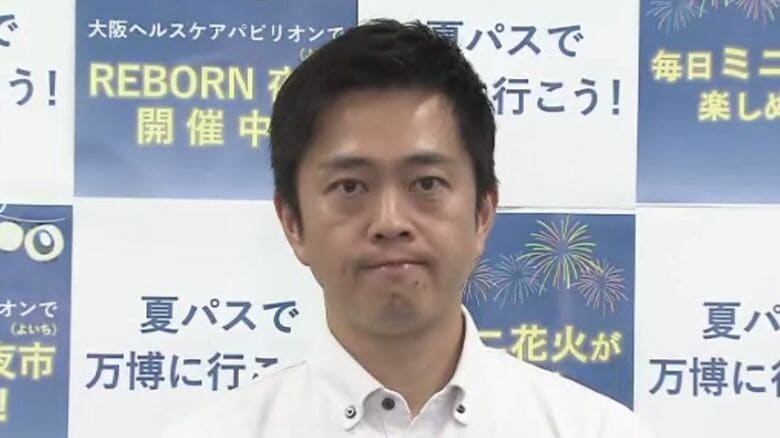 【速報】吉村知事　万博「メトロ運行停止時は自家用車乗り入れ・徒歩で会場外移動など認めるべき」提案｜FNNプライムオンライン