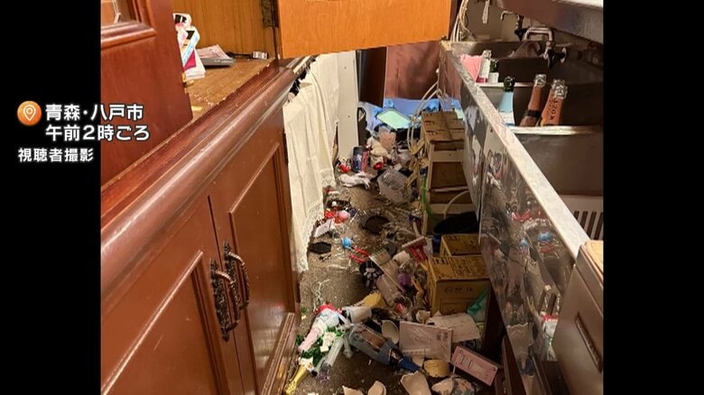 地震によるケガ人は27人に…津波注意報は約7時間ぶりに全て解除　青森で震度6強｜FNNプライムオンライン