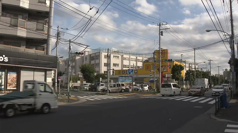 ベビーカーから赤ちゃんが連れ去られようとした現場(午後3時半ごろ 東京・足立区)