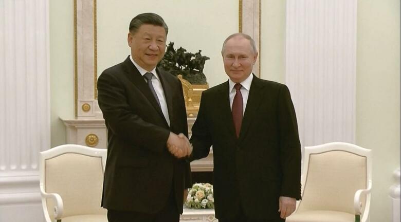 習近平国家主席は3月、ロシアでプーチン大統領と会談した