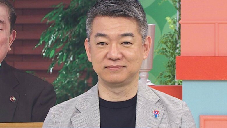 橋本徹氏 関西テレビ「旬感LIVEとれたてっ！」より