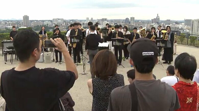 2024年に新たに追加された仙台城跡　今年も音を奏でる