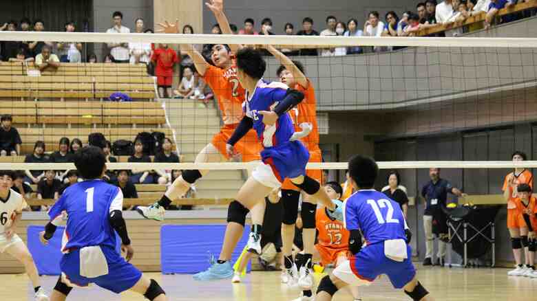 男子決勝・札幌大谷中vs早来アクティブバレーボールクラブ