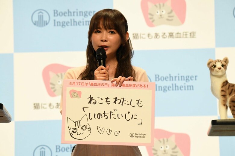 主催者名：ベーリンガーインゲルハイムアニマルヘルスジャパン　イベント名：5月17日は『高血圧の日』、猫にも高血圧症がある！