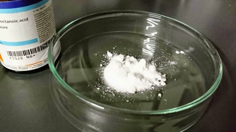 PFOA（提供：京都大学・原田浩二准教授）