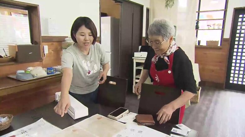 石塚佳那子さんと藤井サエ子さん・震災がきっかけとなった縁