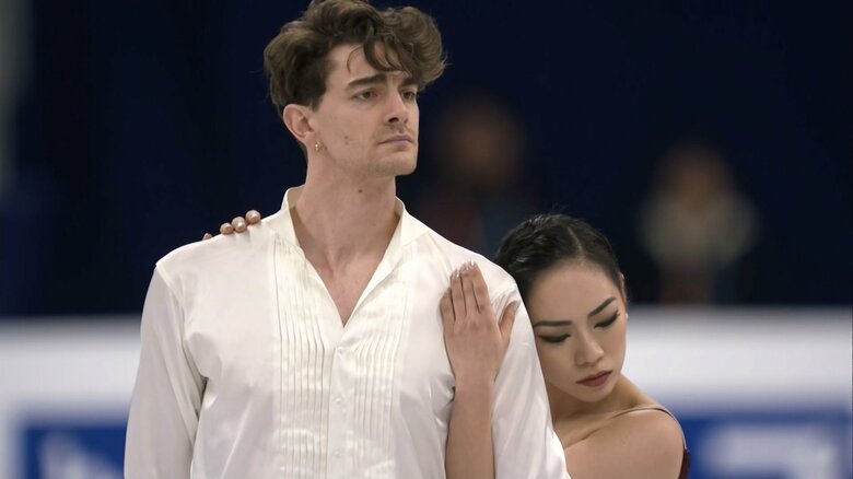 圧巻の演技で会場を魅了したフリーダンス（2024年四大陸）