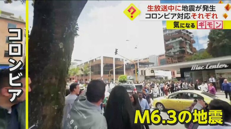 M6.3の地震に、避難する人たちで街中が大混乱に