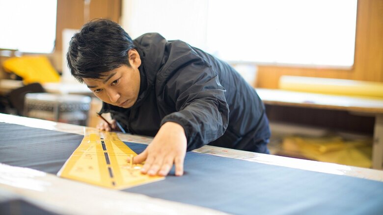 笏本達宏さん（提供：笏本縫製）