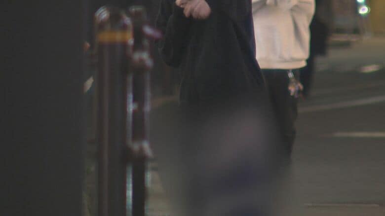 横行する客引き行為