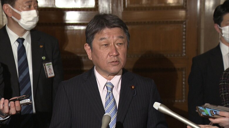自民・茂木幹事長（21日）