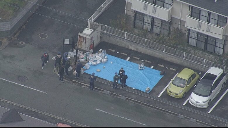 上野忠義組合長射殺事件（2013年12月）現場