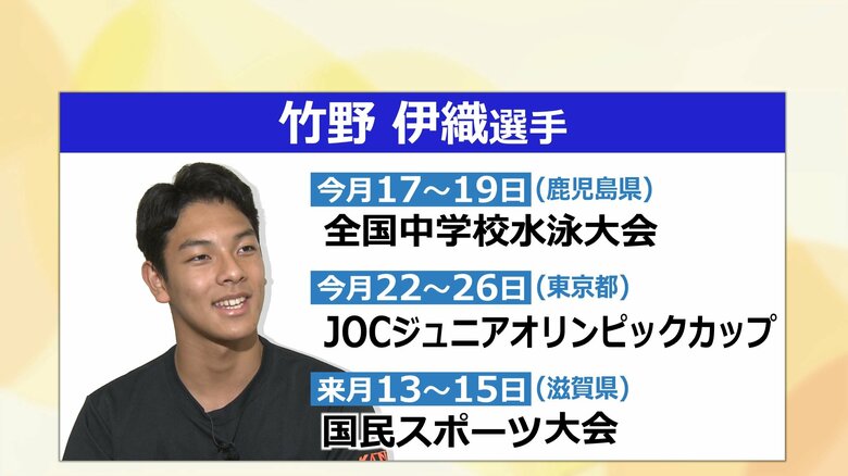 竹野選手の今後の予定
