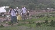 キャンプ場に「鉄砲水」客巻き込まれ10人死亡、23人負傷　174人を救助　捜索続く　中国・甘粛省