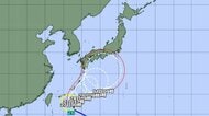 【台風情報】台風26号の今後の進路予想　「強い」勢力で29日頃にかけて沖縄に接近する見込み　その後も暴風域を伴ったまま日本の南を北東へ進む見込み