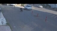 赤ちゃんを乗せたまま猛スピードで... トルコ