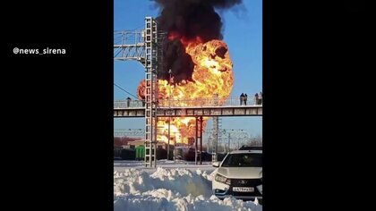 「熱くて、熱くてたまらない！」ガソリン積んだ貨物列車5両が脱線　燃料タンク爆発…死者は確認されず　ロシア