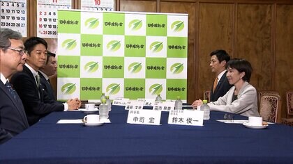 自民・高市総裁が維新に「閣内協力」要請　首相指名巡り参政党にも協力要請