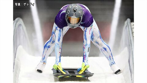 ウクライナ代表が追悼ヘルメット着用　IOC「競技での使用認めず」