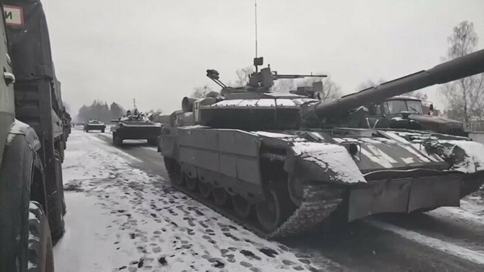 キエフ州のロシア軍 ロシア国防省が7日公開