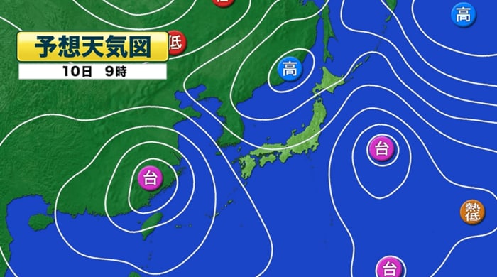 予想天気図