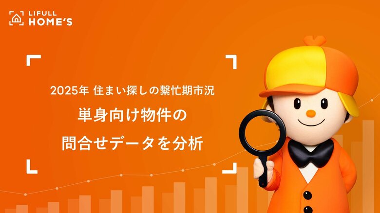 若者の家賃負担増、東京23区1Kは給与の33.6％を占める！単身向け物件の問合せデータをLIFULL HOME&apos;Sが分析