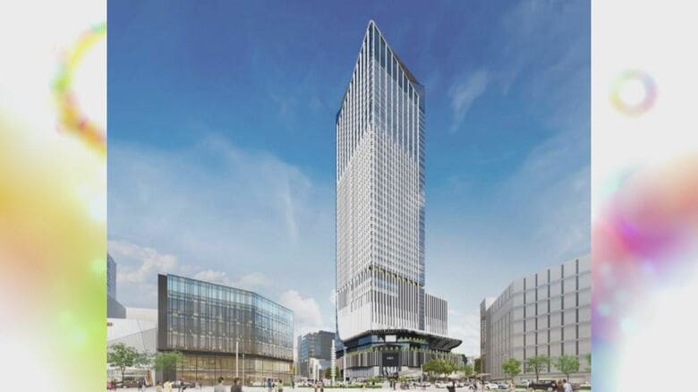 高級ホテル「コンラッド」やシネコン…名古屋・栄の真ん中に“新高層ビル”　2026年開業予定