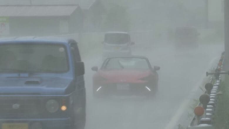 猛烈な雨　大気の状態が不安定　「土砂災害警戒情報」佐久市・立科町・長和町・上田市・坂城町・長野市・千曲市　「大雨洪水警報」長野地域、上田地域、佐久地域、大北地域（21日午後7時時点）｜FNNプライムオンライン