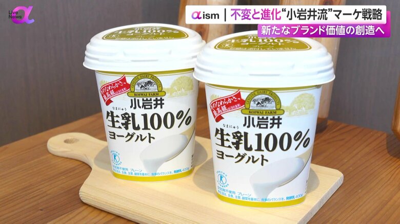 ロングセラー商品が“変えるべきこと”と“守るべきこと”　「愛され続けるため」の新たなブランド価値の創造　小岩井 生乳100％ヨーグルト｜FNNプライムオンライン