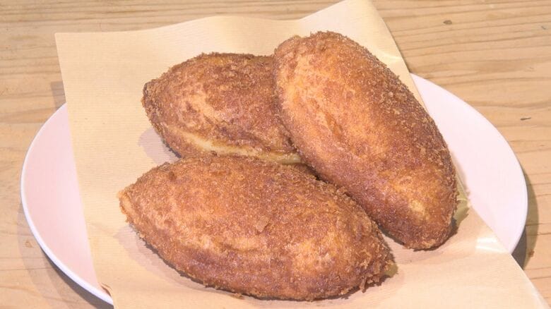 “パンの街”愛知・江南市で人気「伊せ屋」のカレーパン　中にはサイコロステーキのようなお肉がゴロっと｜FNNプライムオンライン