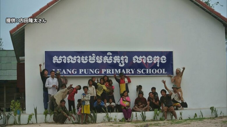 日本人青年がカンボジアに小学校建設　“働き手”の通学に反対した親を説得したアイデアは？【静岡発】