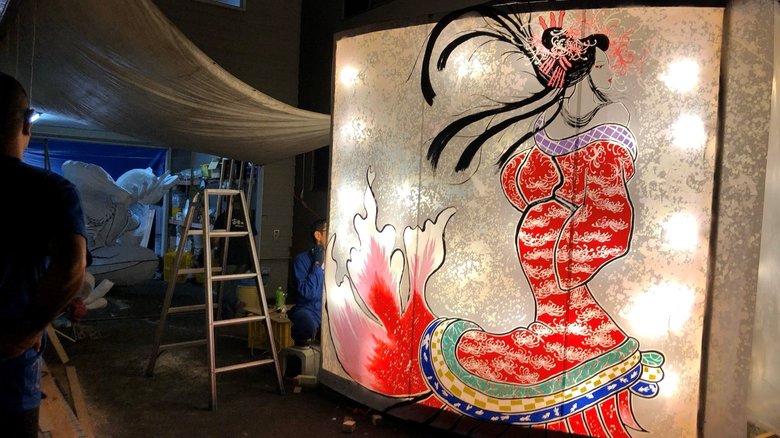 GOMAさんの作品は東京でも見ることができる
