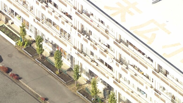 イノシシが出没した小学校(24日午前 神奈川・秦野市)