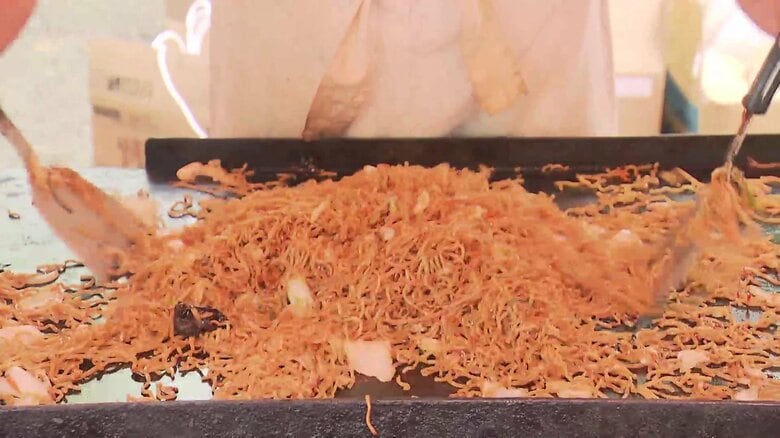 屋台の焼きそば