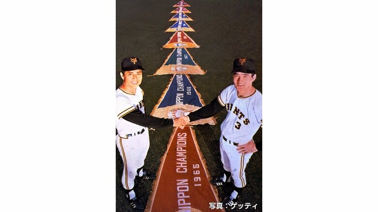 王貞治さんとの“ONコンビ”で巨人のV9を牽引