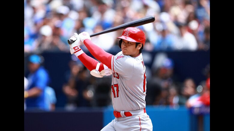 大谷争奪戦はどうなる？（写真：AFP=時事）