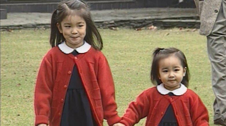 幼少期の眞子さんと佳子さま