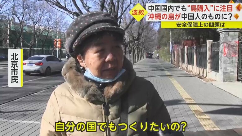 「どうして個人で島を購入したの？」