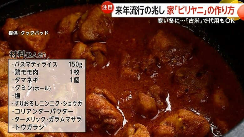 クックパッドの一番人気のビリヤニレシピ