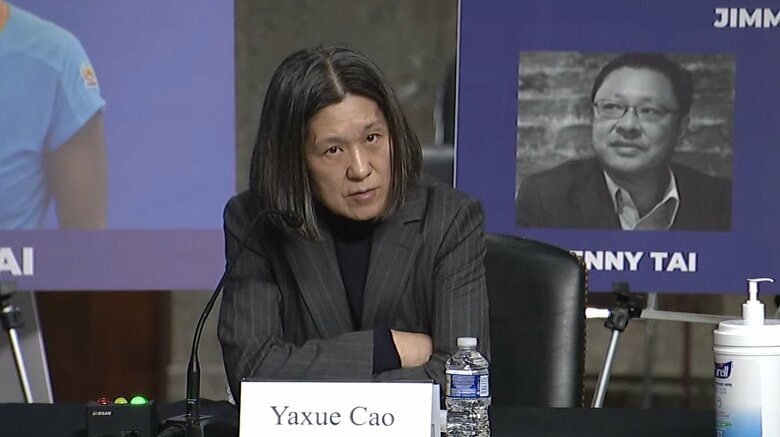 女子テニス選手の問題について語る「China Change」の創設者　曹雅学氏