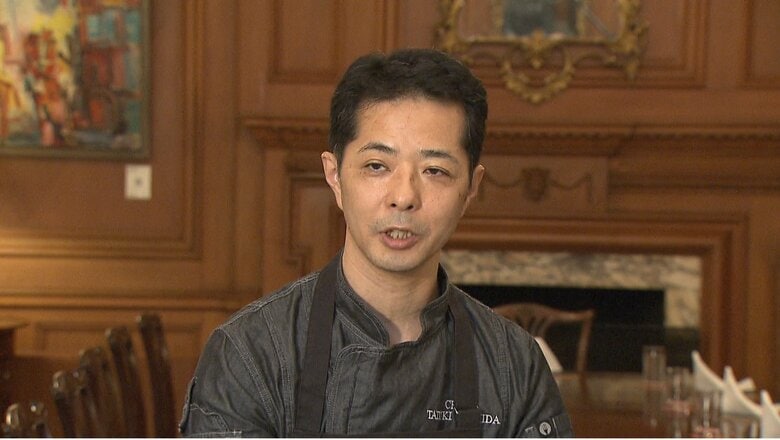英国大使館の吉田龍貴シェフ