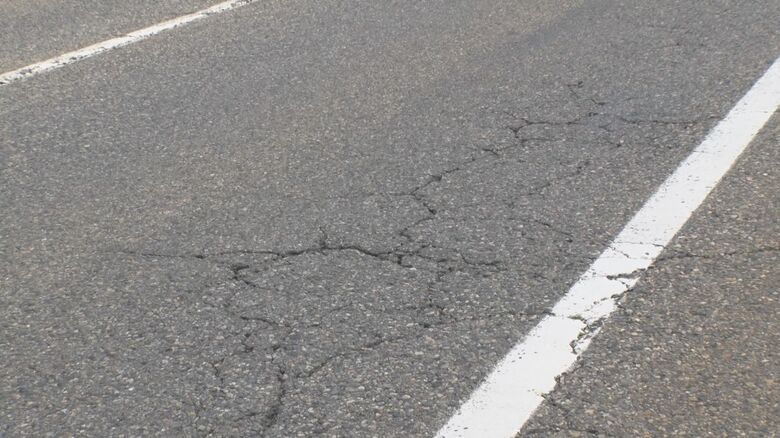 道路の損傷