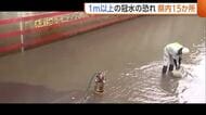 『1m以上の冠水の恐れ』新潟県内に15か所　「車が何台も浮いていて…」冠水繰り返すアンダーパスには“エアー遮断機”設置