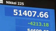 日経平均が歴代3番目の下げ幅　終値2800円超下落　原油急騰で投資家心理冷え込む