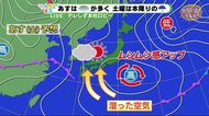 【ただいま天気 5/14】15日はムシムシ…体感蒸し暑く