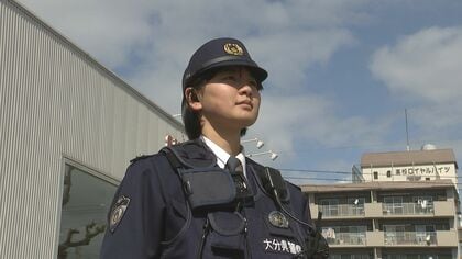 小学生の頃からの夢を叶えた新人女性警官 　交番配属から1か月　現場で奮闘「県民の人々に寄り添って安心安全守る」【大分発】